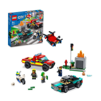 brandweer & politie achtervolging 60319